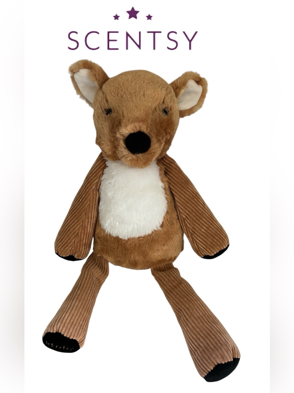 PLUSH SCENTSY BUDDY DOE DEER MEADOW SCENT PACK STUFFED ANIMAL